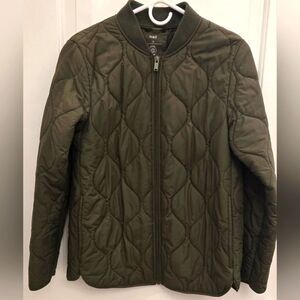 Marks and Spencer (English Brand) Olive Green, lightweight Jacket size 6.